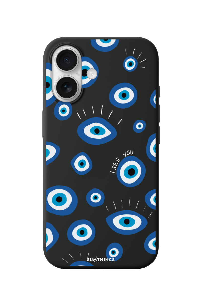 iPhone 17 I See You Premium Telefon Kılıfı Siyah - SUMTHINCS