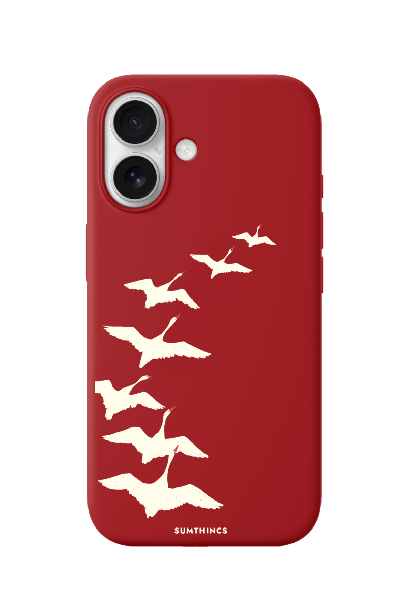 iPhone 17 Journey Premium Telefon Kılıfı Kırmızı - SUMTHINCS