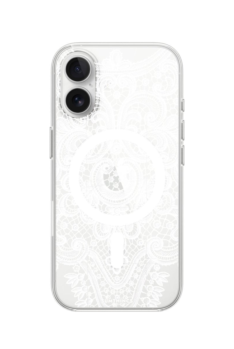 iPhone 17 Lacework Clear Magsafe Telefon Kılıfı - SUMTHINCS