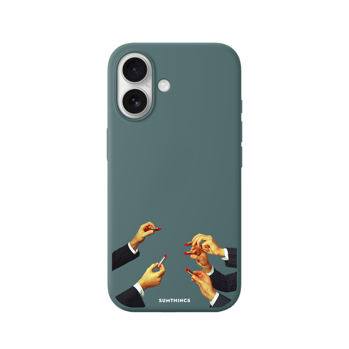 iPhone 17 Lipstick Premium Telefon Kılıfı Kaktüs Yeşili - SUMTHINCS