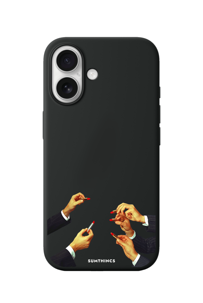 iPhone 17 Lipstick Premium Telefon Kılıfı Siyah - SUMTHINCS