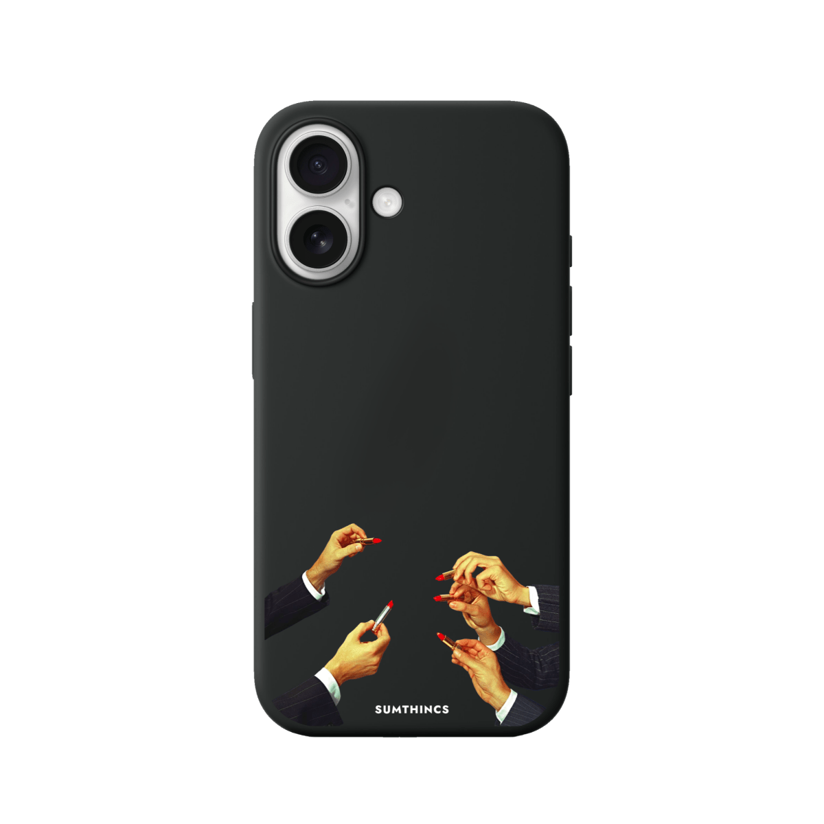 iPhone 17 Lipstick Premium Telefon Kılıfı Siyah - SUMTHINCS