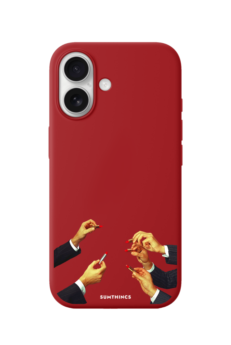 iPhone 17 Lipstick Premium Telefon Kılıfı Kırmızı - SUMTHINCS