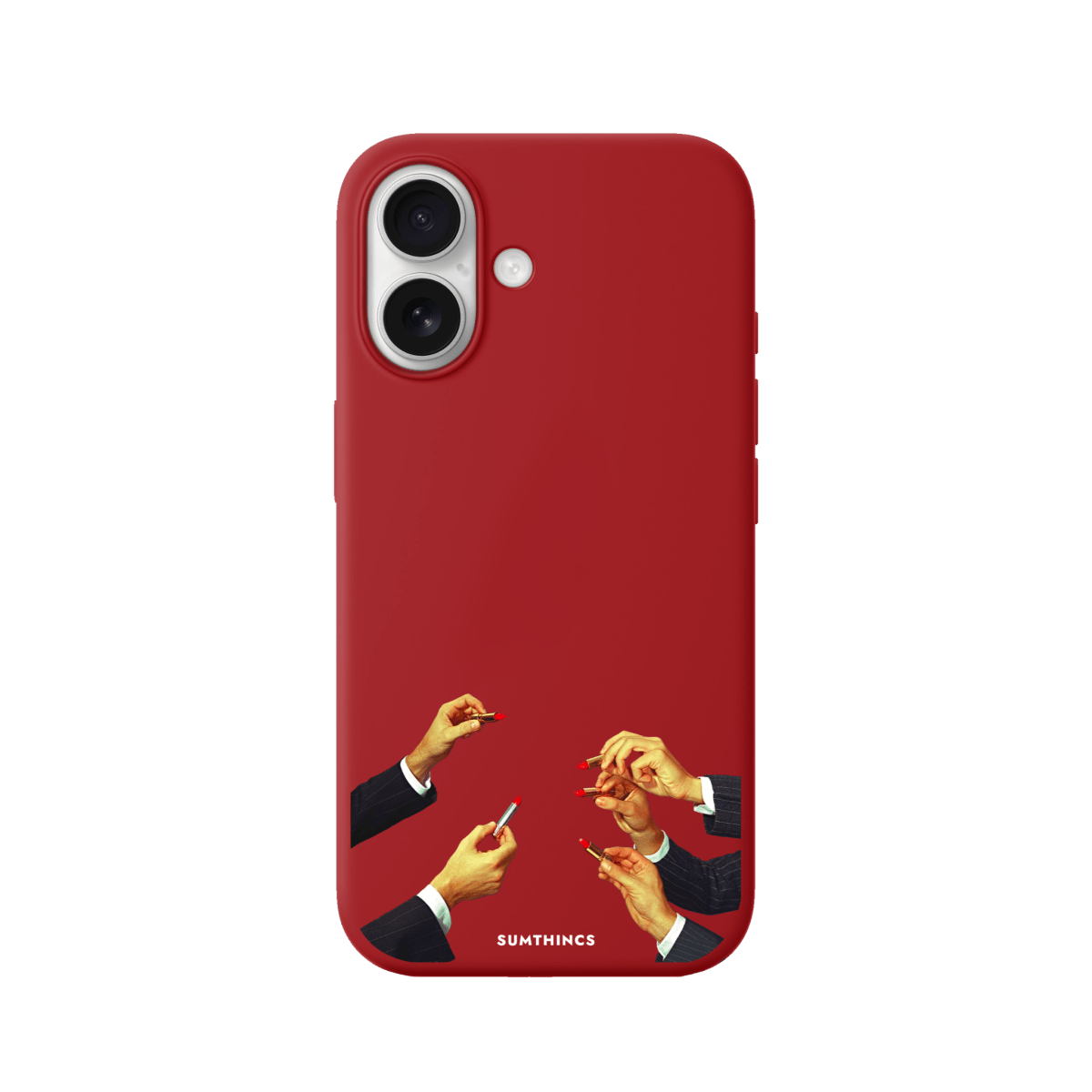iPhone 17 Lipstick Premium Telefon Kılıfı Kırmızı - SUMTHINCS