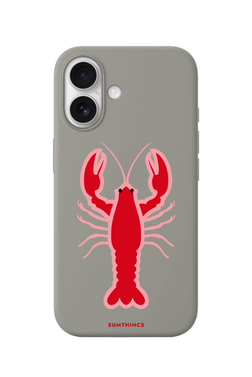 iPhone 17 Lobster Premium Telefon Kılıfı Gri - SUMTHINCS