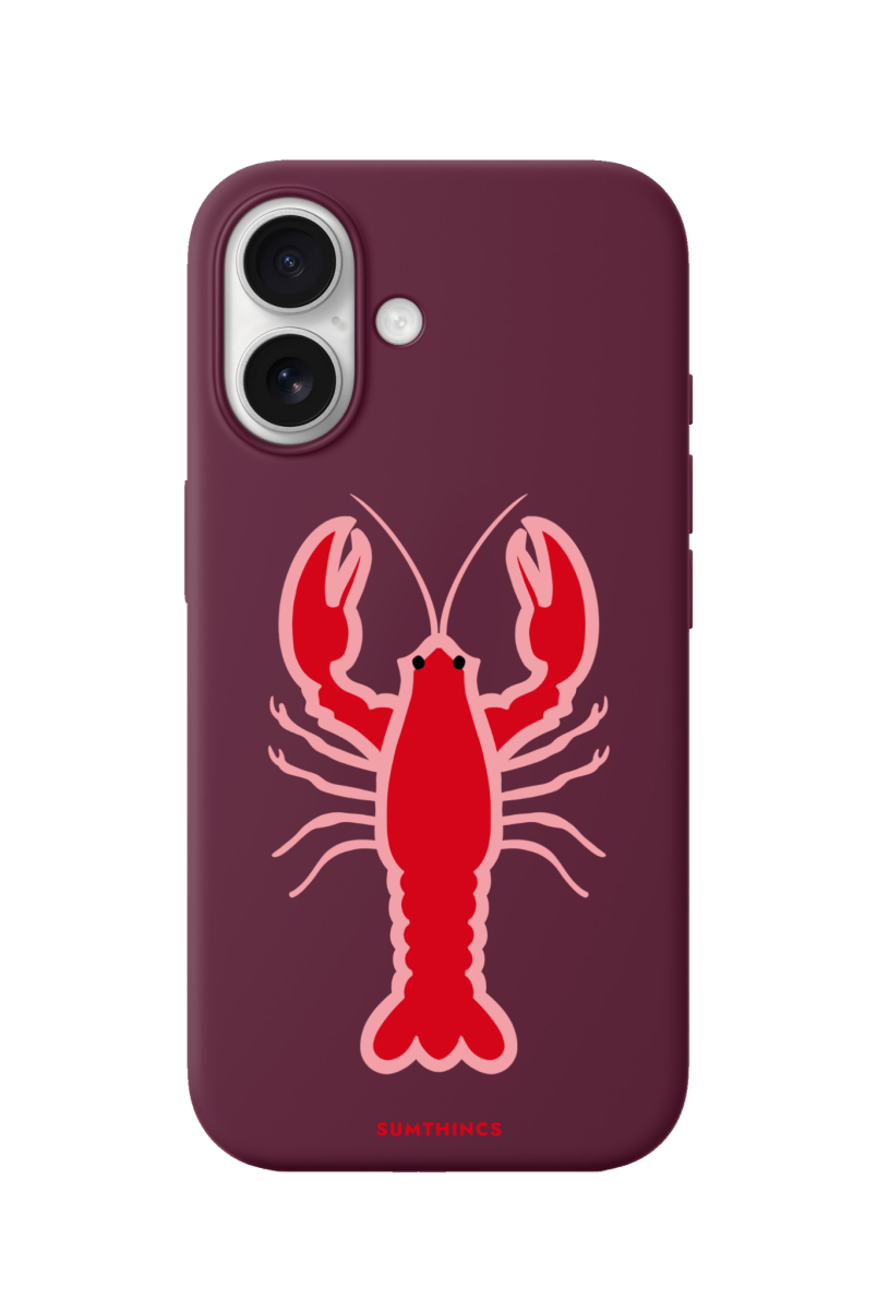 iPhone 17 Lobster Premium Telefon Kılıfı Bordo - SUMTHINCS