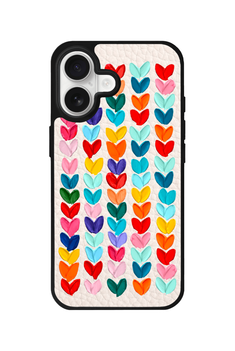 iPhone 17 Lovestorm Leather Vegan Deri Telefon Kılıfı Bej - SUMTHINCS