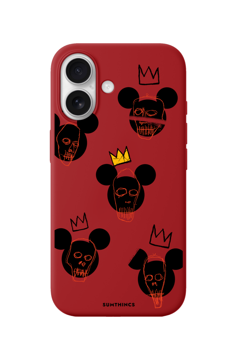 iPhone 17 Mickeys Midnight Premium Telefon Kılıfı Kırmızı - SUMTHINCS