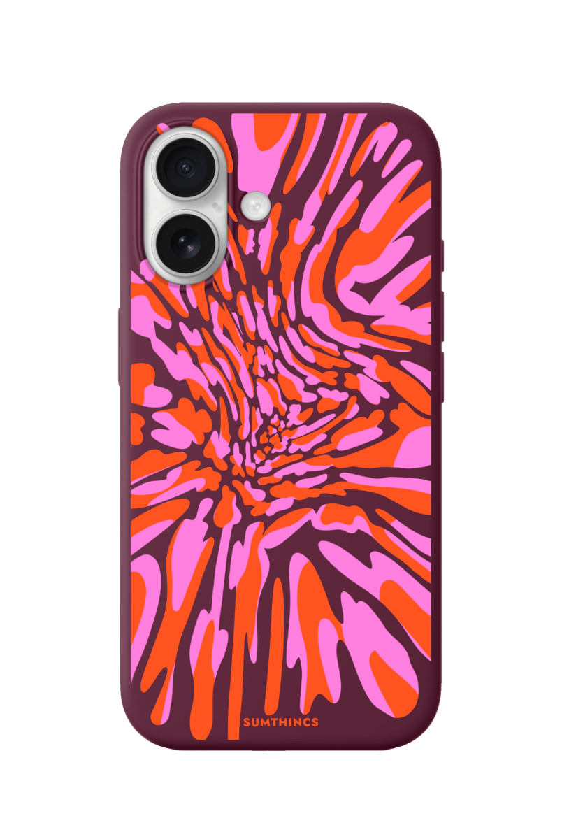 iPhone 17 Neon Dreams Premium Telefon Kılıfı Bordo - SUMTHINCS