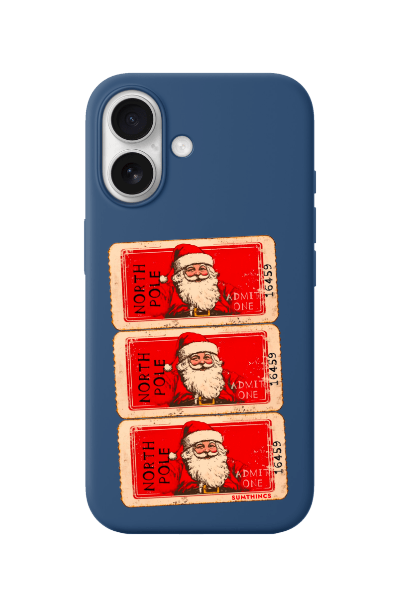 iPhone 17 Northpole Ticket Premium Telefon Kılıfı Pasifik Mavi - SUMTHINCS