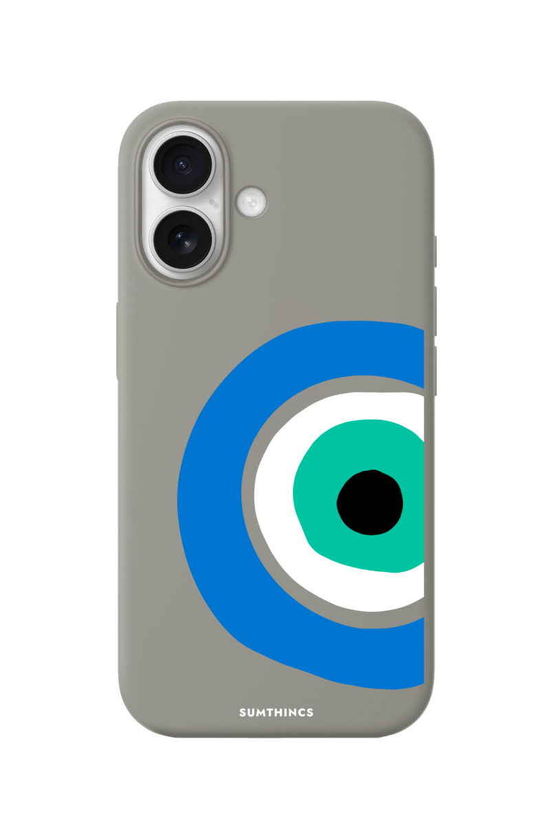 iPhone 17 Ocean Eye Premium Telefon Kılıfı Gri - SUMTHINCS