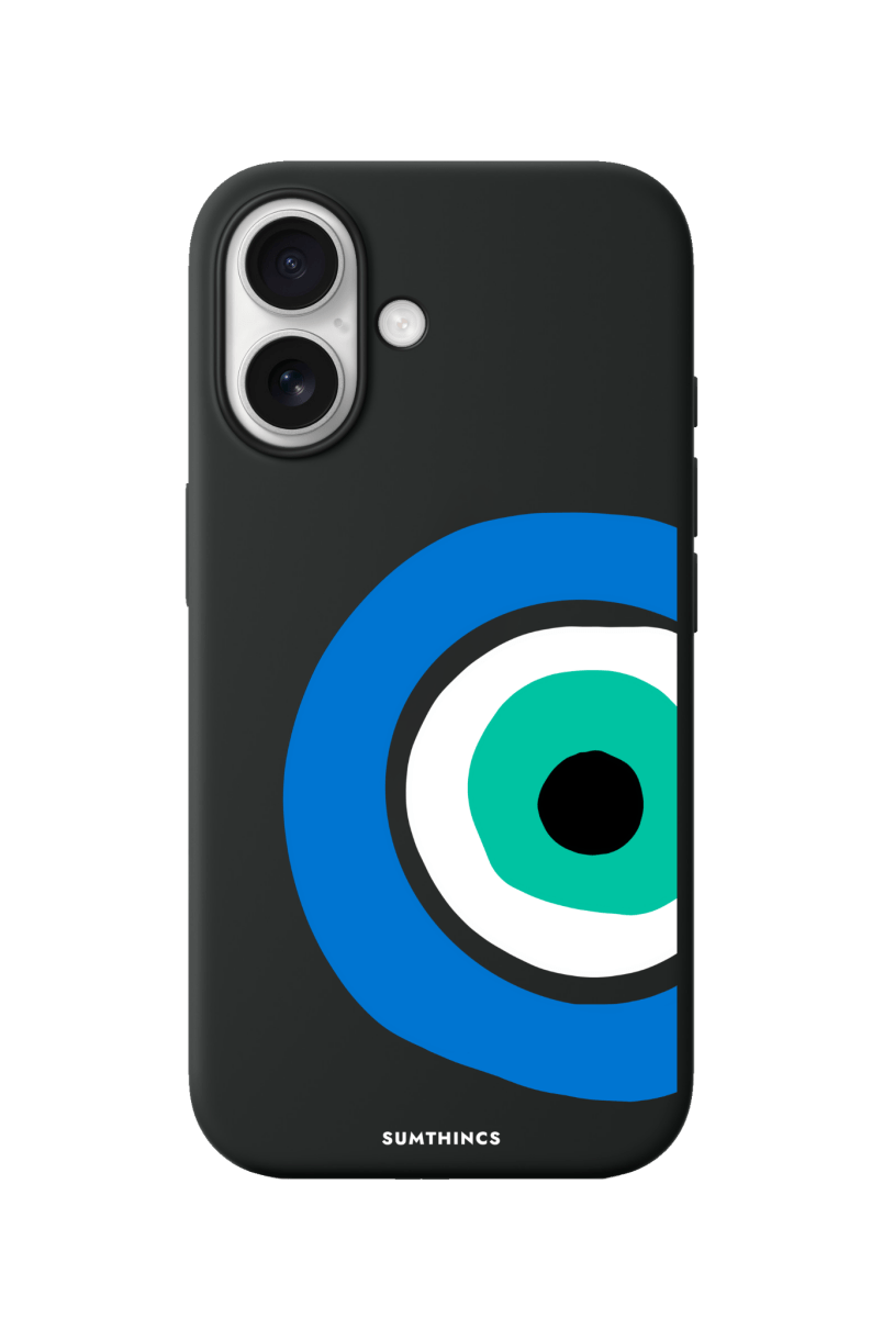 iPhone 17 Ocean Eye Premium Telefon Kılıfı Siyah - SUMTHINCS