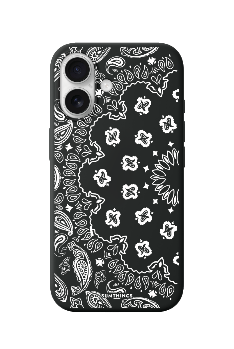 iPhone 17 Paisley Premium Telefon Kılıfı Siyah - SUMTHINCS