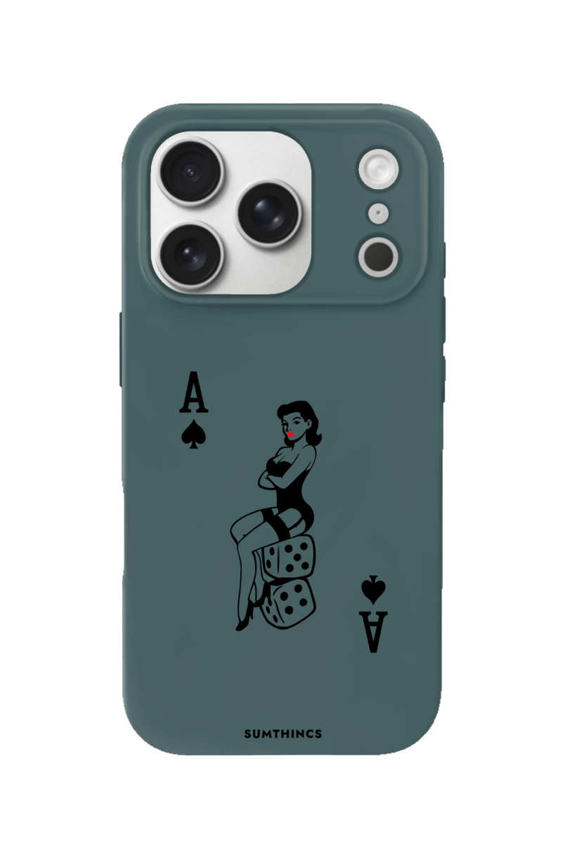 iPhone 17 Pro Ace Queen Premium Telefon Kılıfı Kaktüs Yeşili - SUMTHINCS