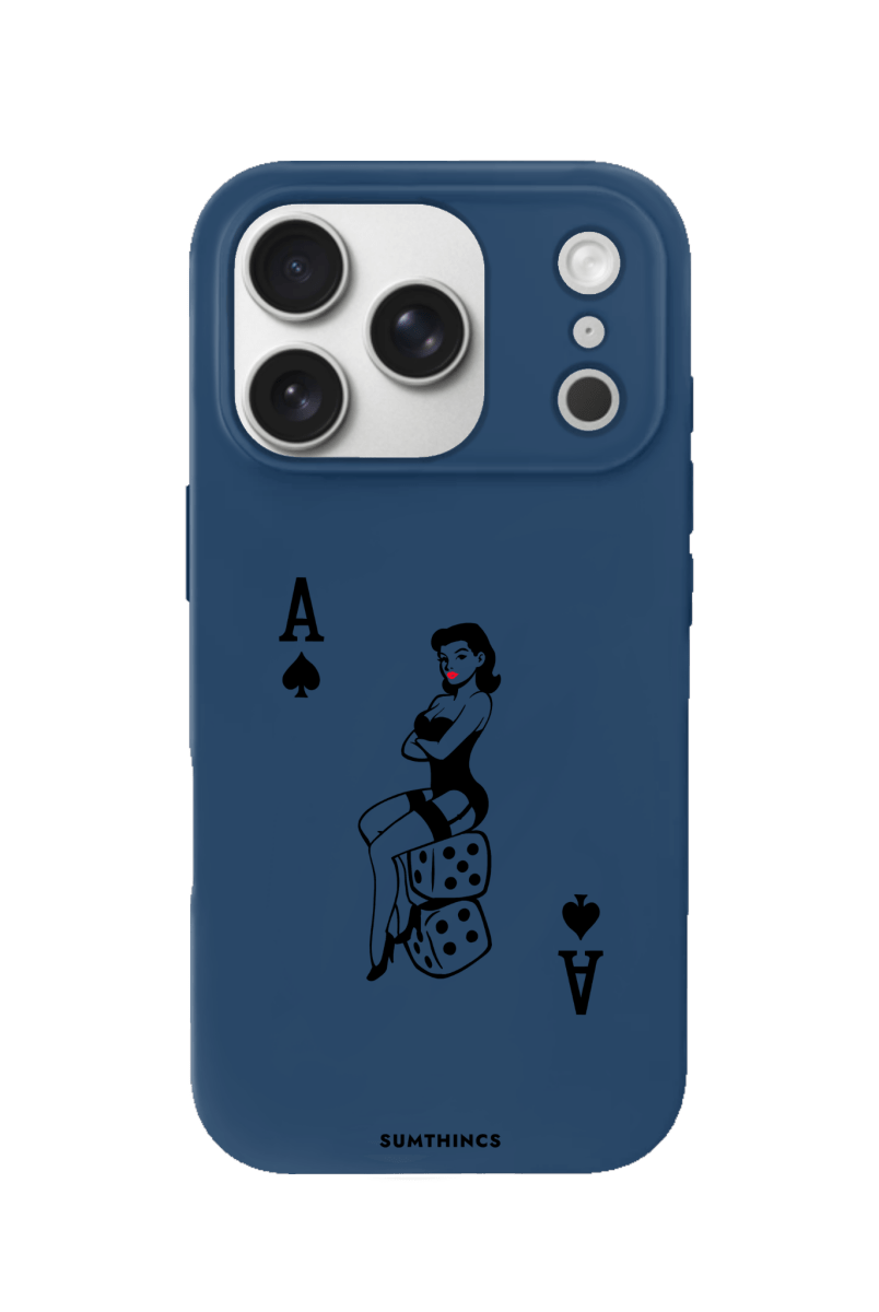 iPhone 17 Pro Ace Queen Premium Telefon Kılıfı Pasifik Mavi - SUMTHINCS