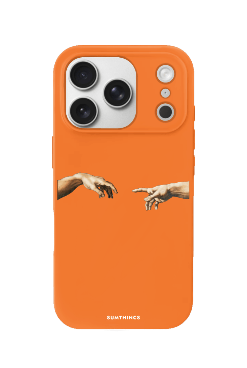 iPhone 17 Pro Adams Creation Premium Telefon Kılıfı Turuncu - SUMTHINCS