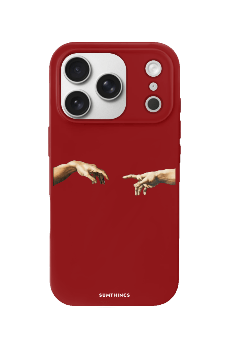iPhone 17 Pro Adams Creation Premium Telefon Kılıfı Kırmızı - SUMTHINCS