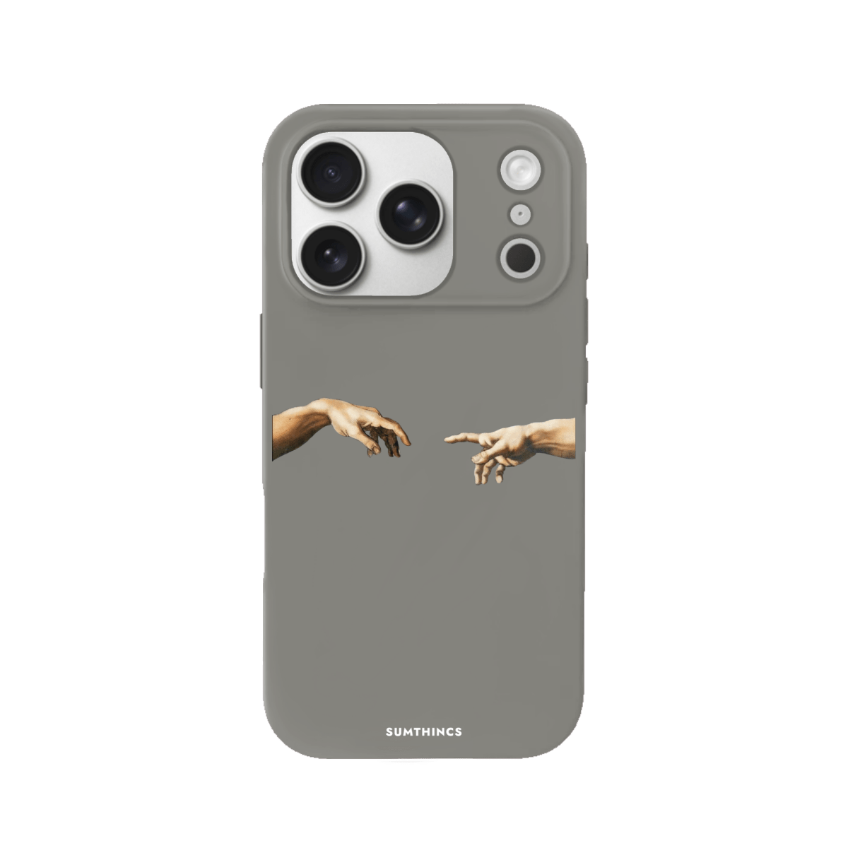 iPhone 17 Pro Adams Creation Premium Telefon Kılıfı Gri - SUMTHINCS