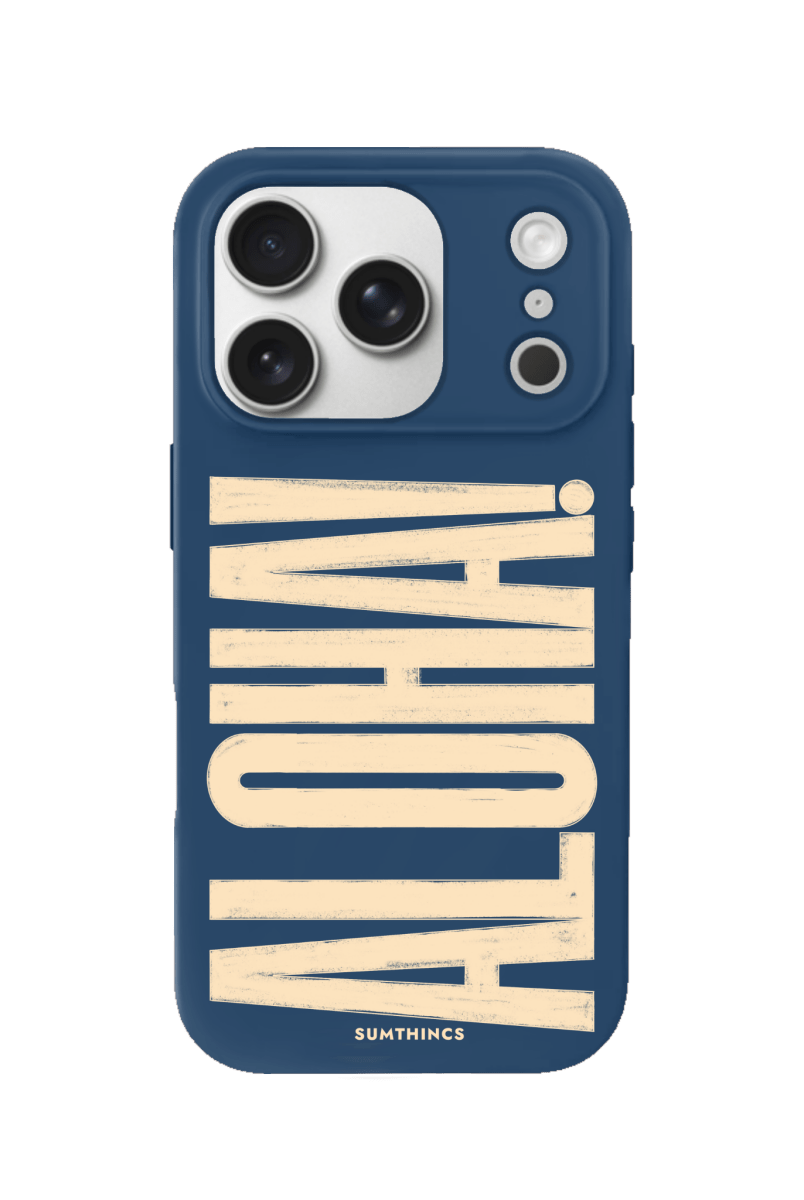 iPhone 17 Pro Aloha Premium Telefon Kılıfı Pasifik Mavi - SUMTHINCS