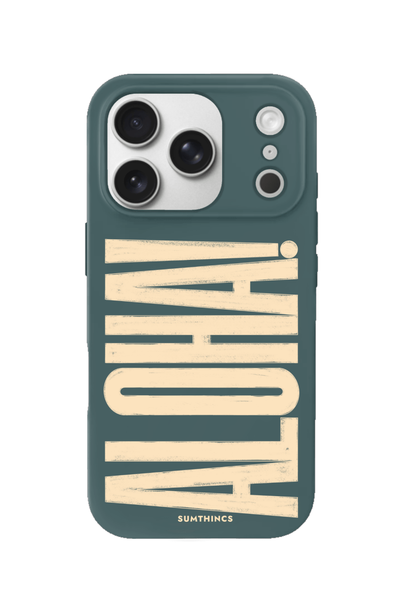 iPhone 17 Pro Aloha Premium Telefon Kılıfı Kaktüs Yeşili - SUMTHINCS