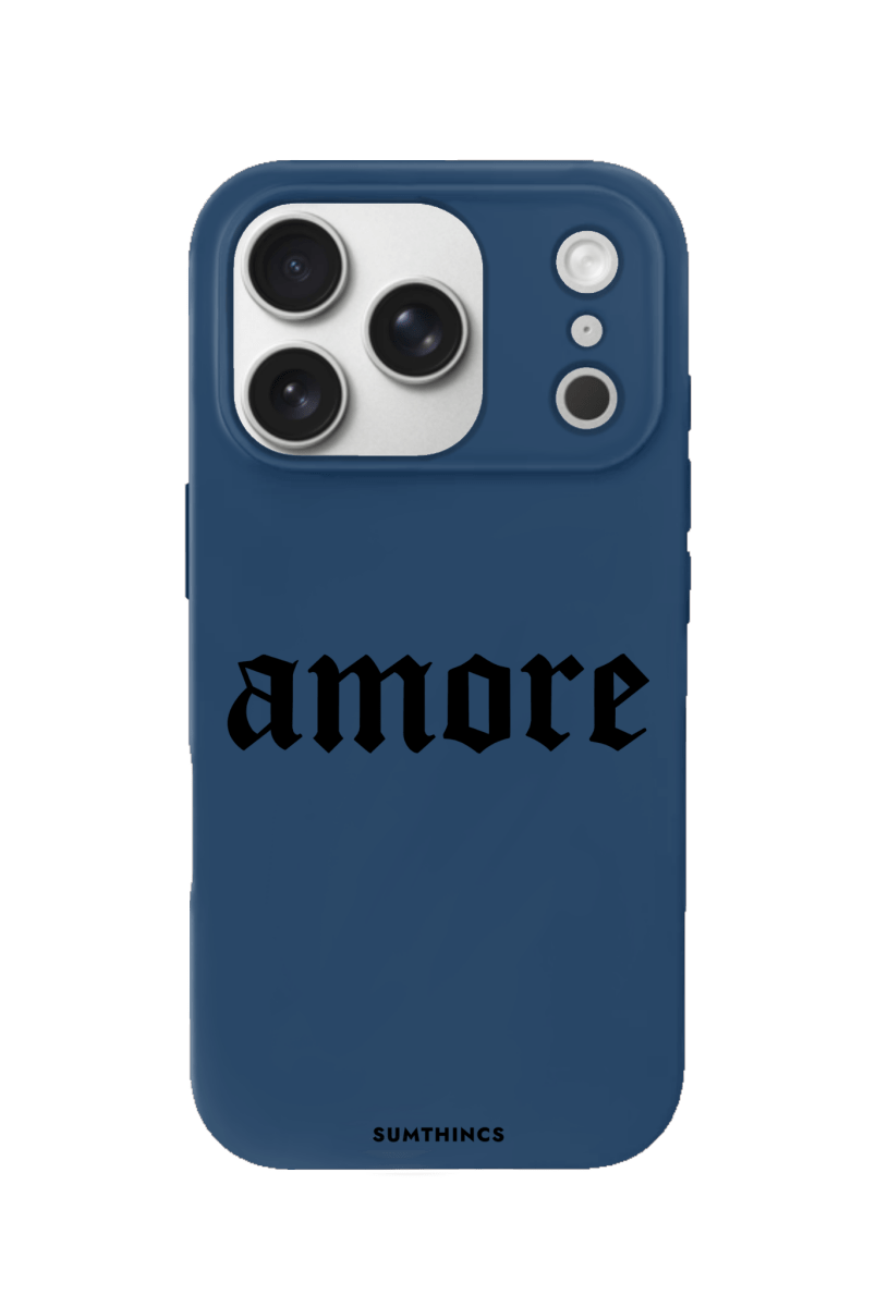 iPhone 17 Pro Amore Premium Telefon Kılıfı Pasifik Mavi - SUMTHINCS