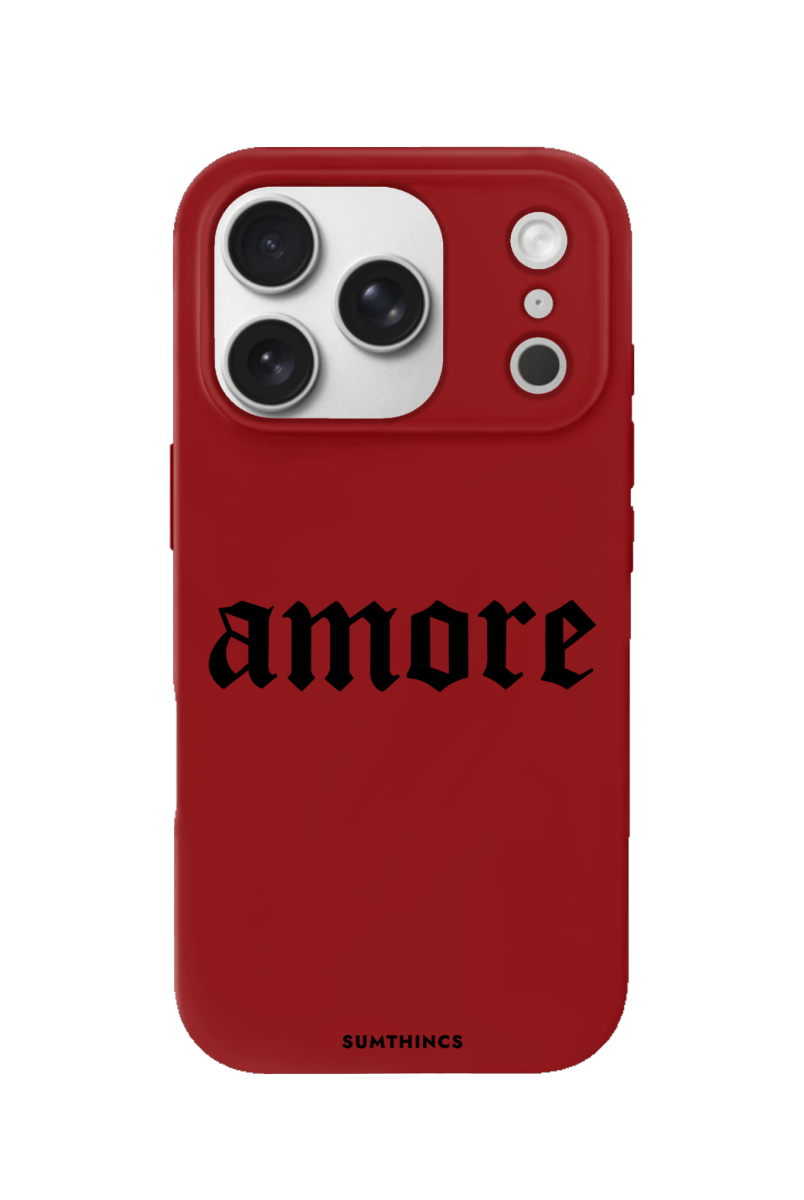 iPhone 17 Pro Amore Premium Telefon Kılıfı Kırmızı - SUMTHINCS