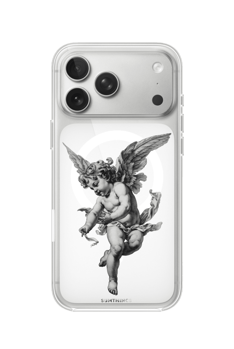 iPhone 17 Pro Angel Clear Magsafe Telefon Kılıfı - Sumthincs