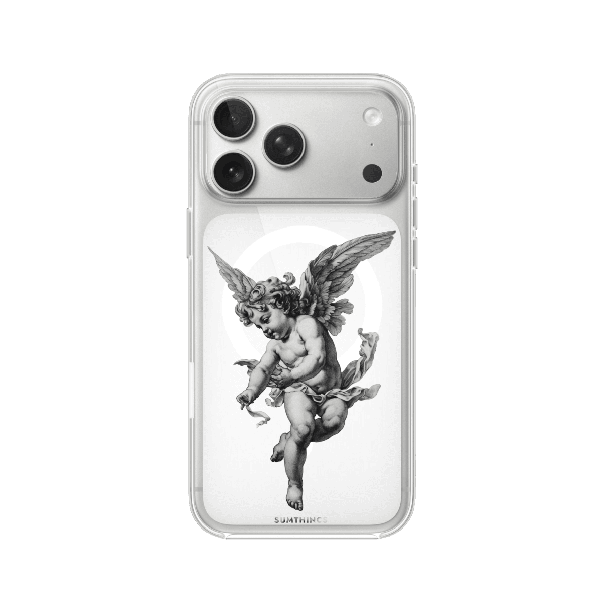 iPhone 17 Pro Angel Clear Magsafe Telefon Kılıfı - Sumthincs