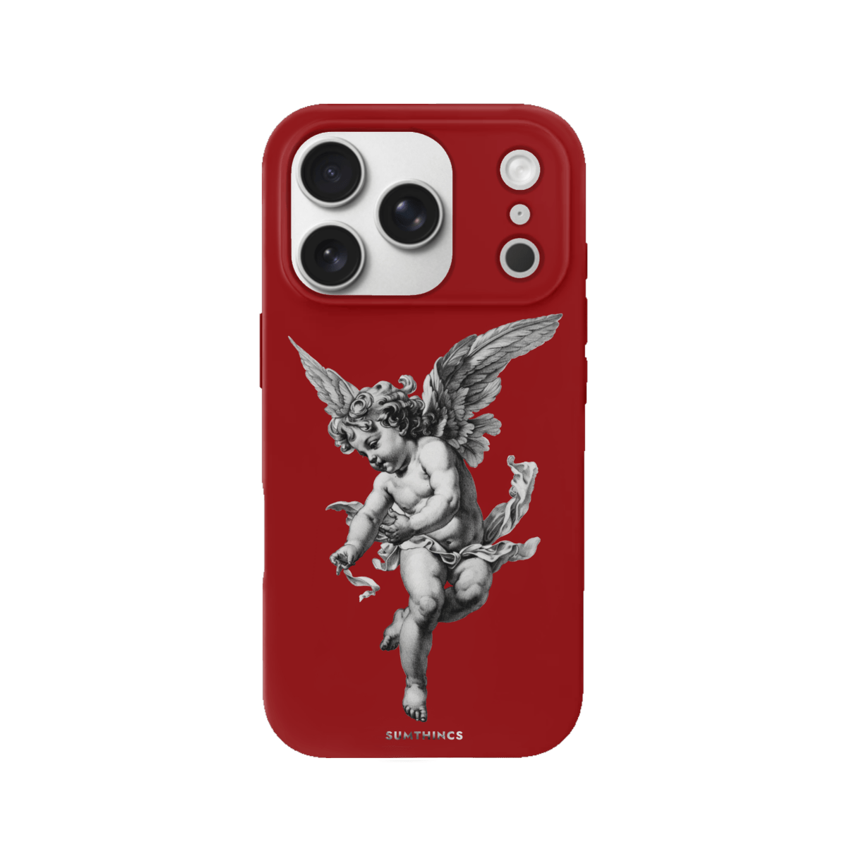 iPhone 17 Pro Angel Premium Telefon Kılıfı Kırmızı - SUMTHINCS