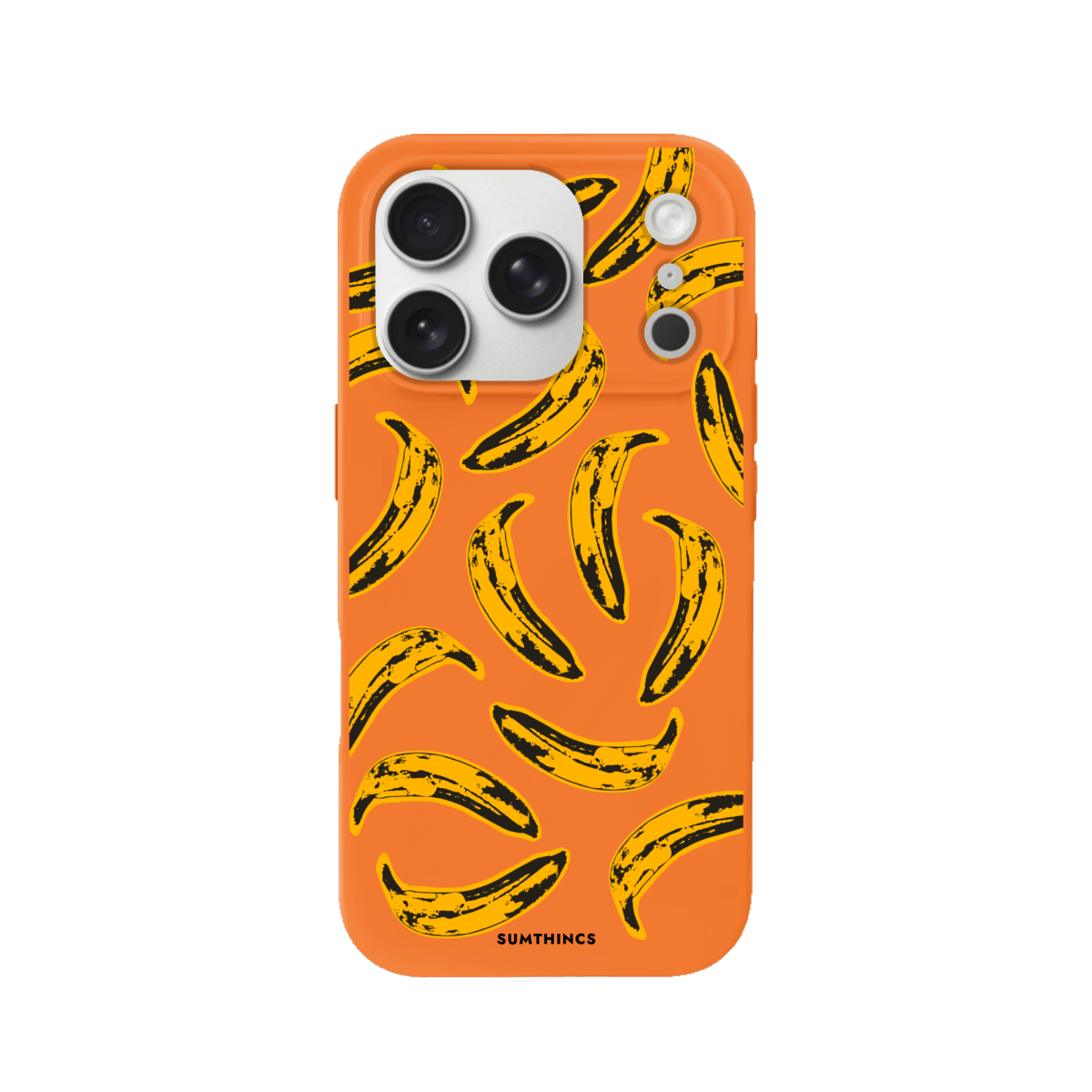 iPhone 17 Pro Banana Premium Telefon Kılıfı Turuncu - SUMTHINCS