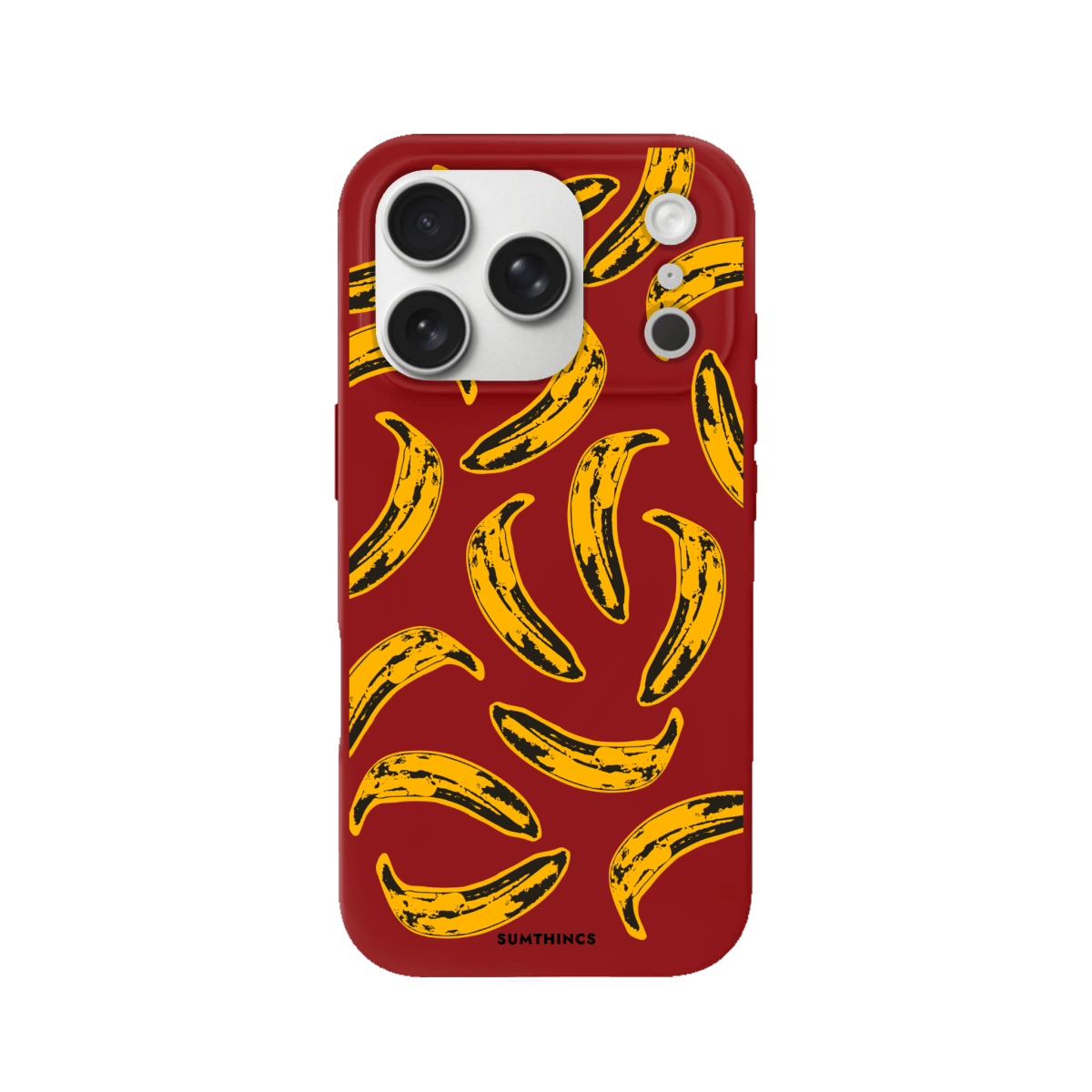 iPhone 17 Pro Banana Premium Telefon Kılıfı Kırmızı - SUMTHINCS