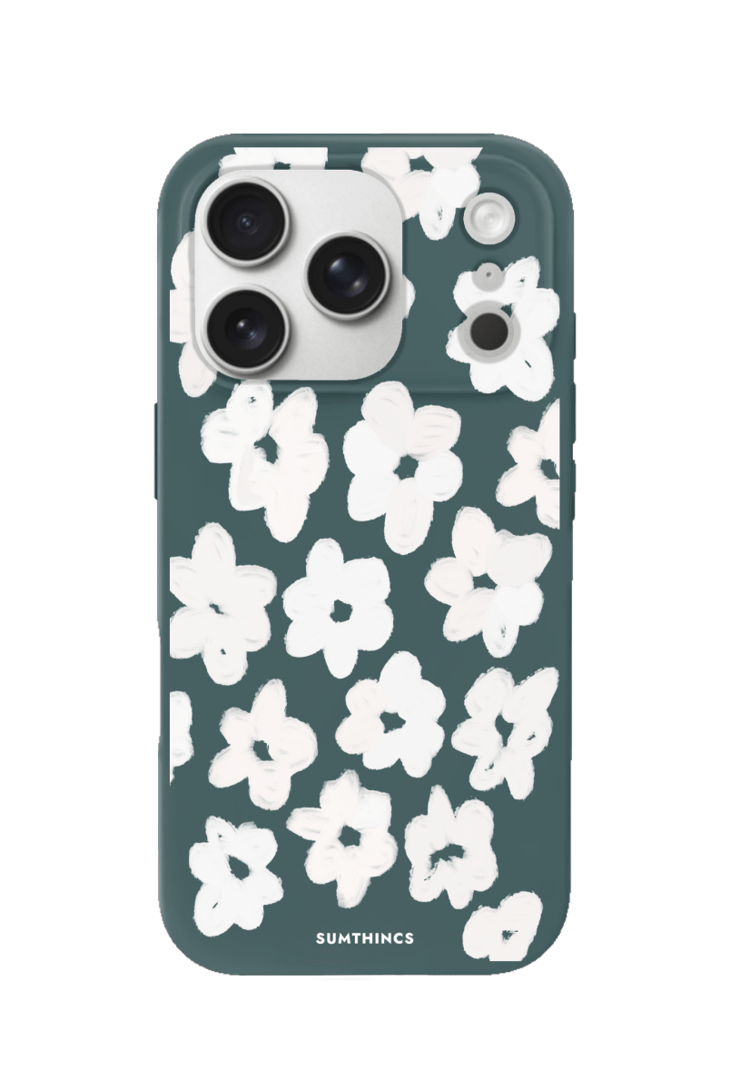 iPhone 17 Pro Blossoms Premium Telefon Kılıfı Kaktüs Yeşili - SUMTHINCS