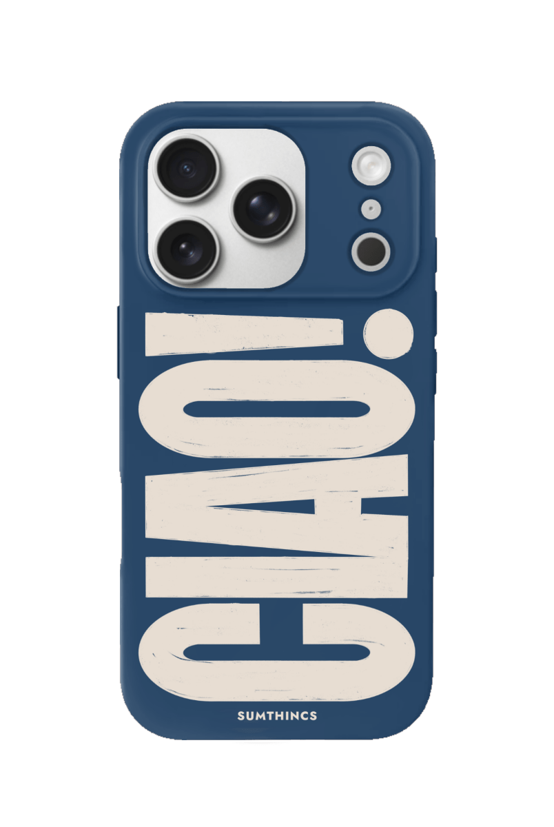 iPhone 17 Pro CIAO! Premium Telefon Kılıfı Pasifik Mavi - SUMTHINCS