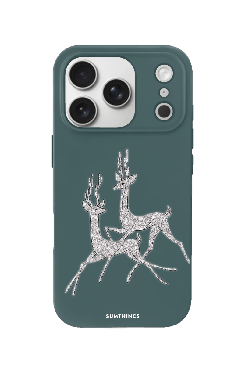 iPhone 17 Pro Disco Deers Premium Telefon Kılıfı Kaktüs Yeşili - SUMTHINCS