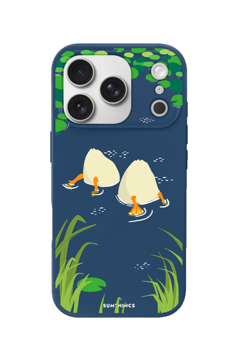 iPhone 17 Pro Ducks Premium Telefon Kılıfı Pasifik Mavi - SUMTHINCS