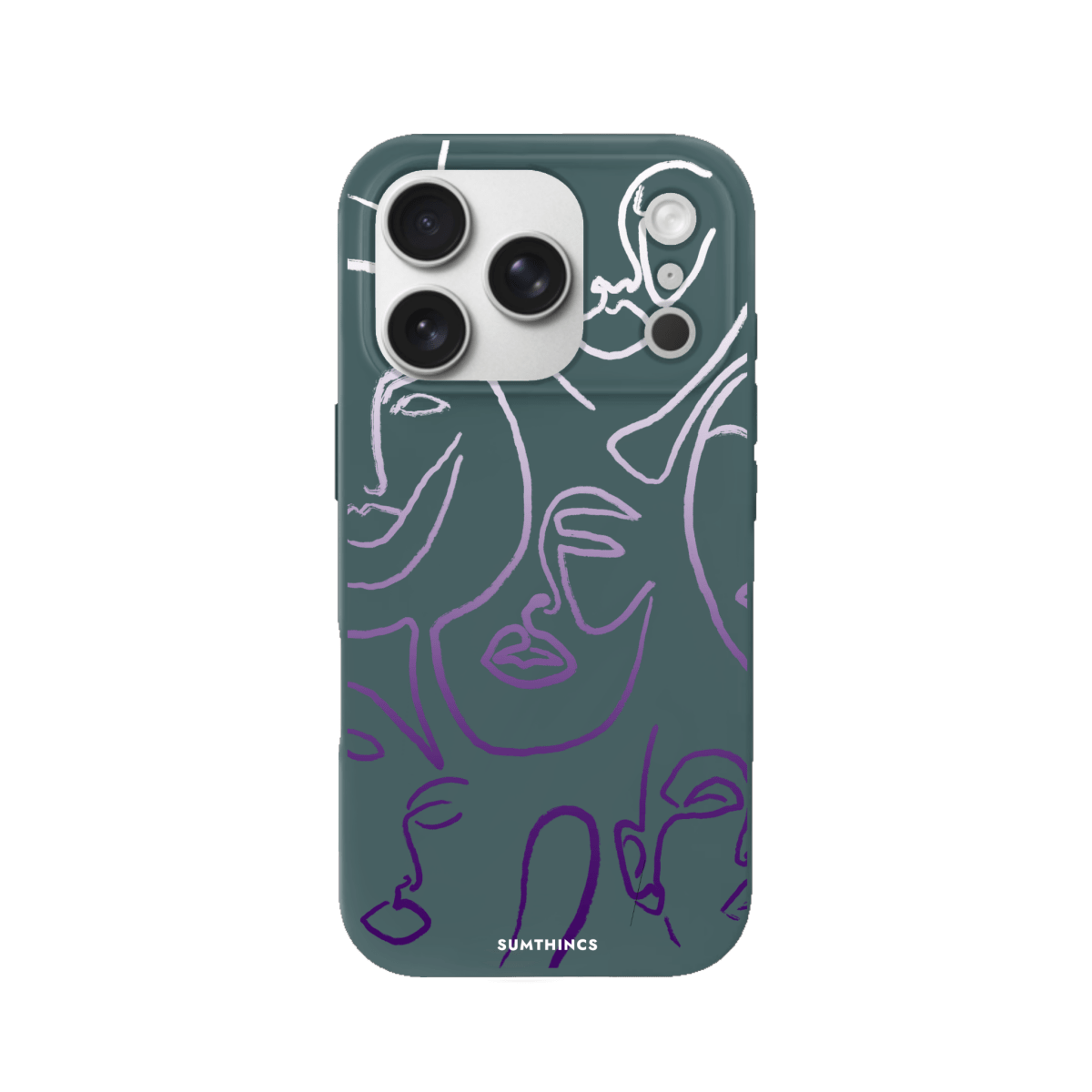 iPhone 17 Pro Faces Premium Telefon Kılıfı Kaktüs Yeşili - SUMTHINCS