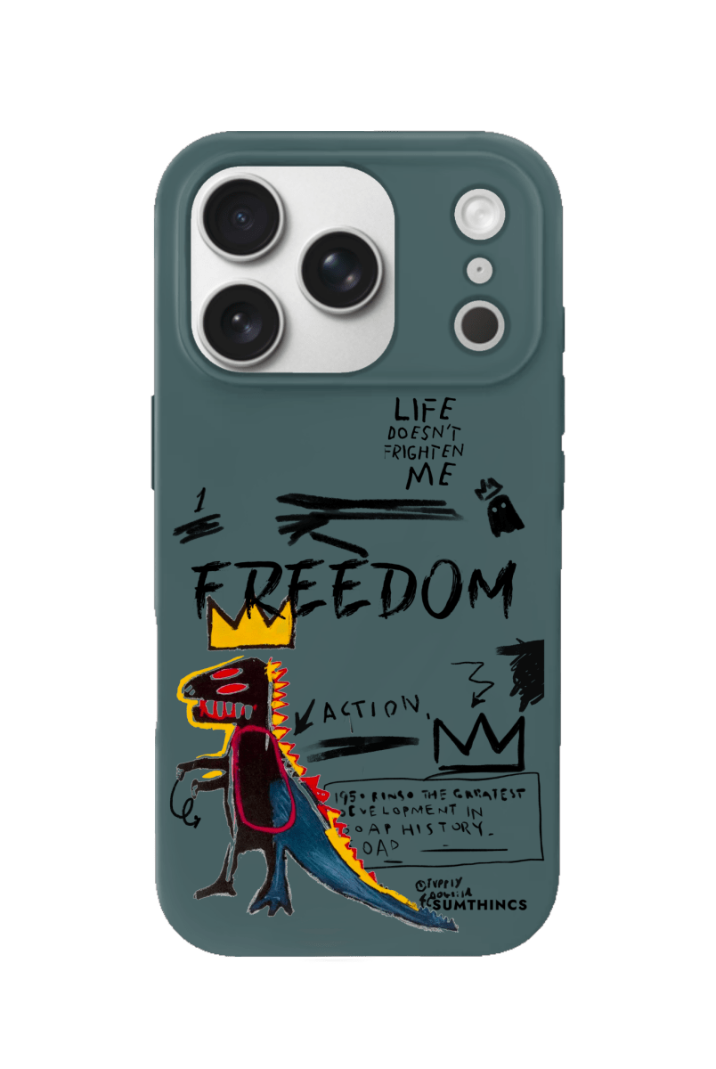 iPhone 17 Pro Freedom Premium Telefon Kılıfı Kaktüs Yeşili - SUMTHINCS