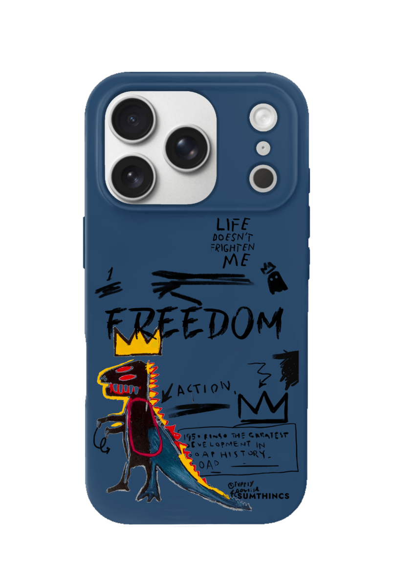 iPhone 17 Pro Freedom Premium Telefon Kılıfı Pasifik Mavi - SUMTHINCS