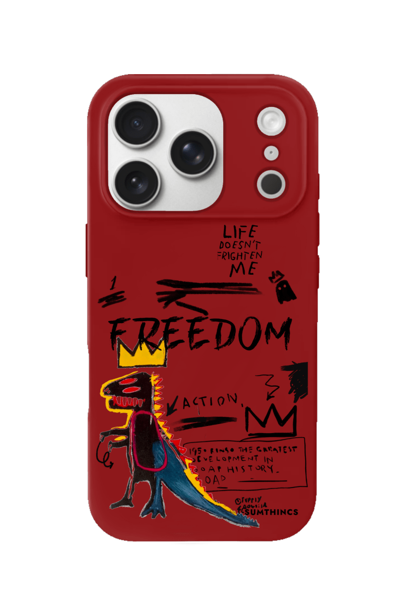 iPhone 17 Pro Freedom Premium Telefon Kılıfı Kırmızı - SUMTHINCS