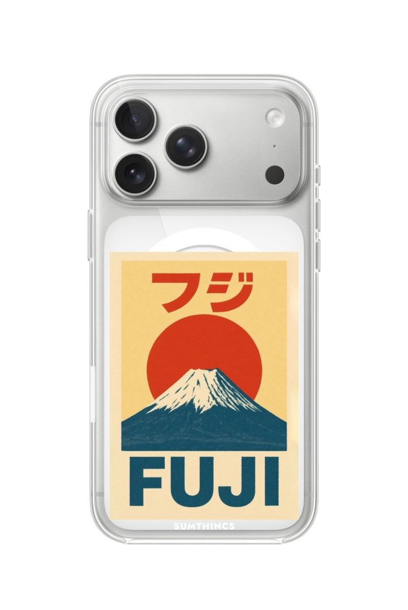 iPhone 17 Pro Fujisan Clear Magsafe Telefon Kılıfı - Sumthincs