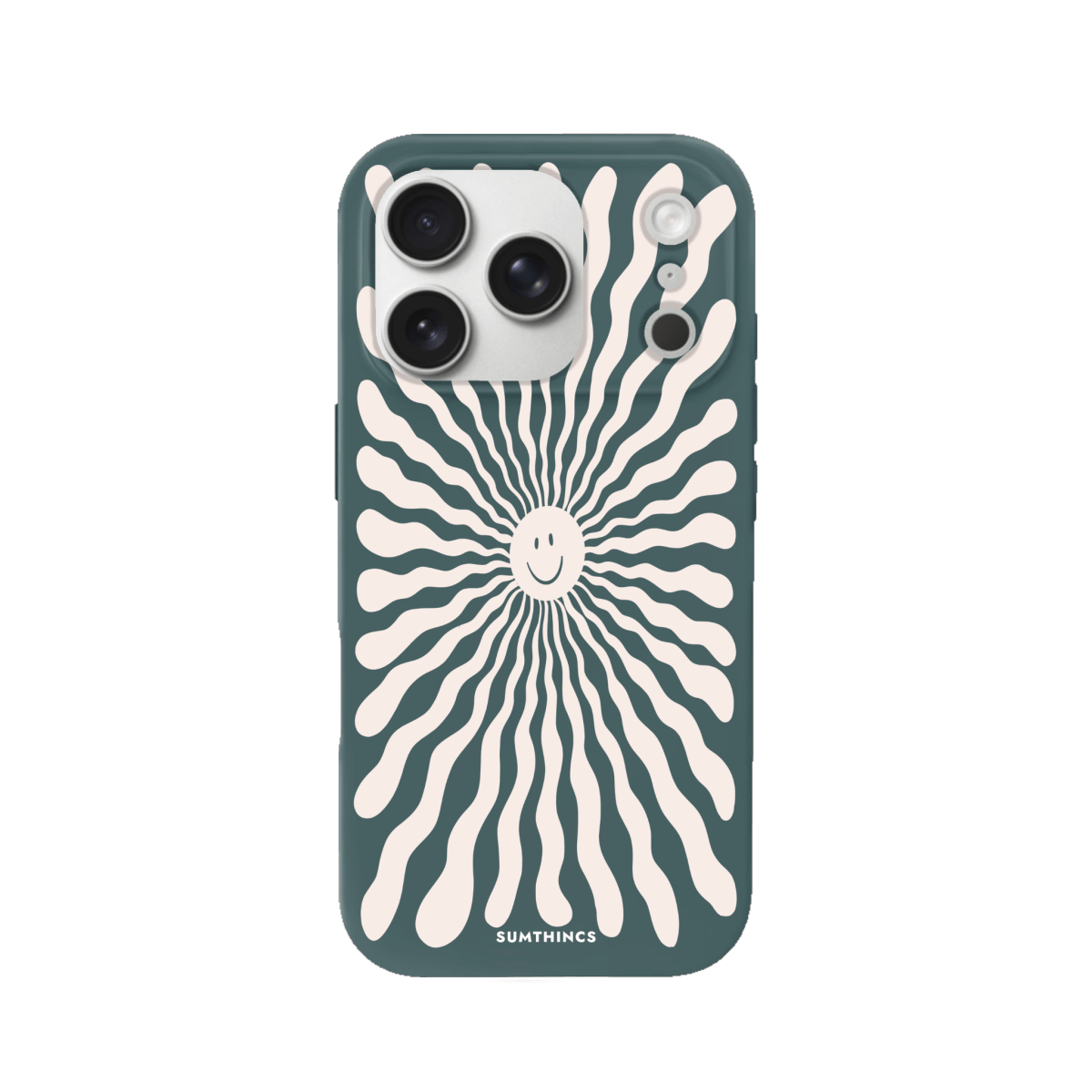 iPhone 17 Pro Happy Little Sun Premium Telefon Kılıfı Kaktüs Yeşili - SUMTHINCS