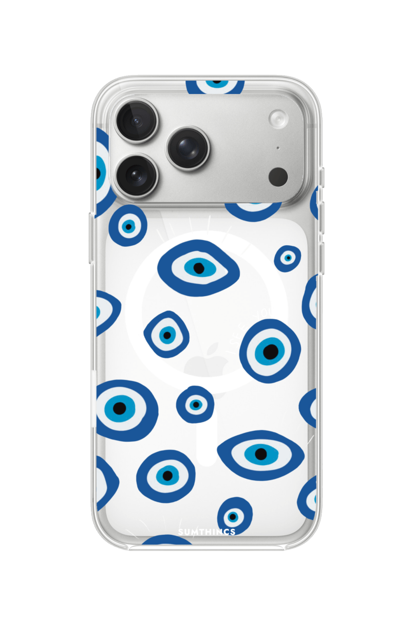 iPhone 17 Pro I See You Clear Magsafe Şeffaf Telefon Kılıfı - SUMTHINCS