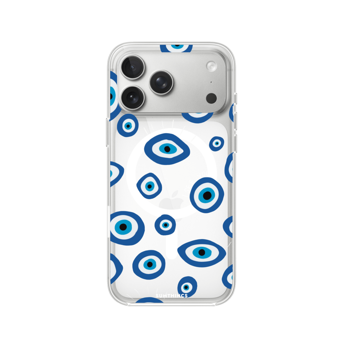 iPhone 17 Pro I See You Clear Magsafe Şeffaf Telefon Kılıfı - SUMTHINCS