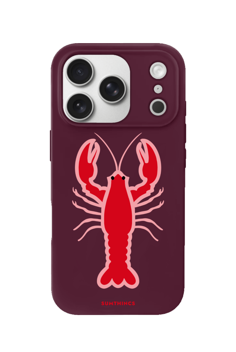iPhone 17 Pro Lobster Premium Telefon Kılıfı Bordo - SUMTHINCS