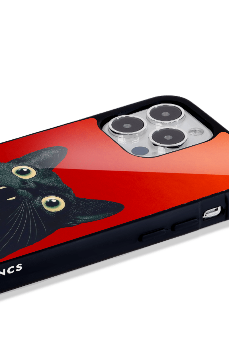 iPhone 17 Pro Max Meoww Glossy Cam Telefon Kılıfı - SUMTHINCS