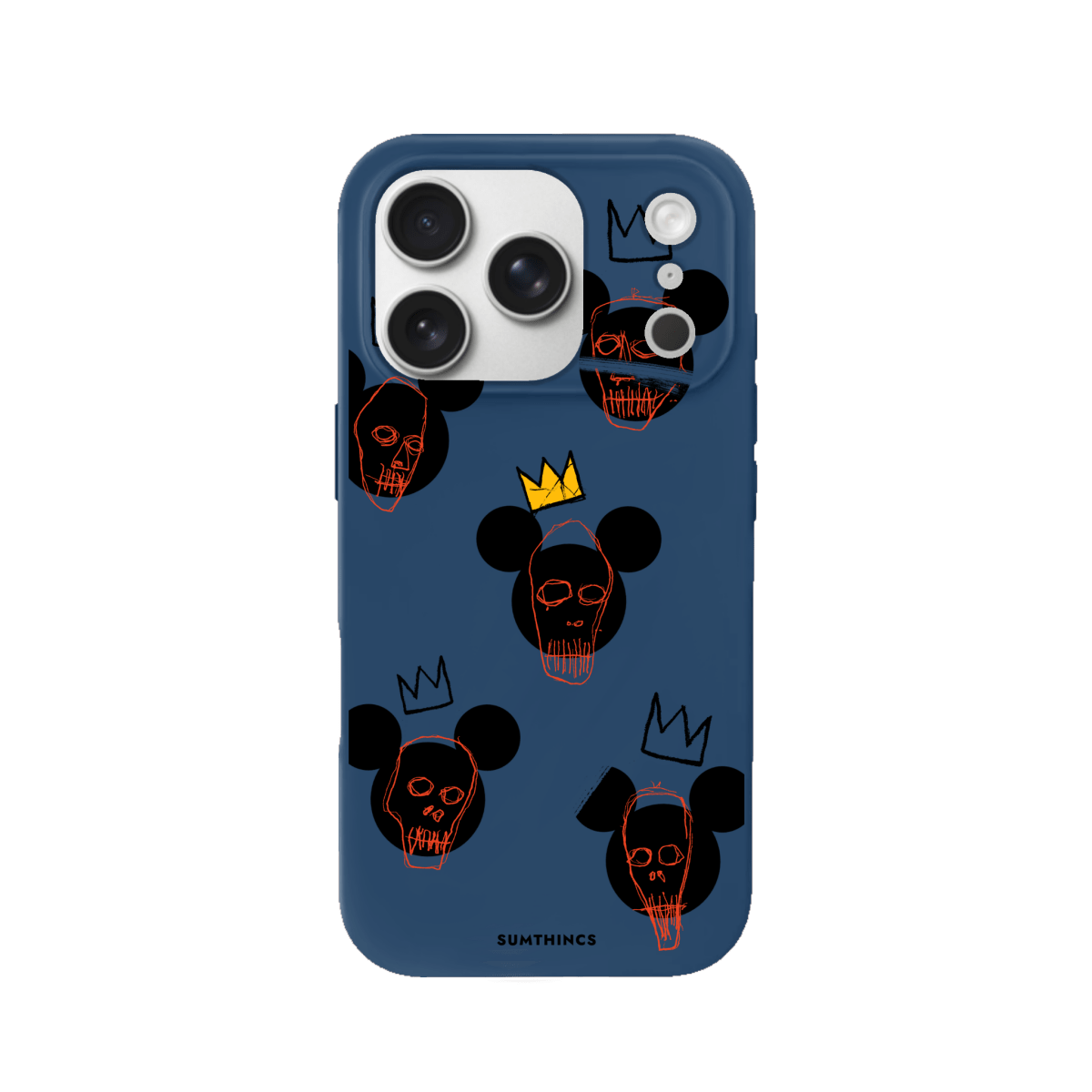 iPhone 17 Pro Mickeys Midnight Premium Telefon Kılıfı Pasifik Mavi - SUMTHINCS