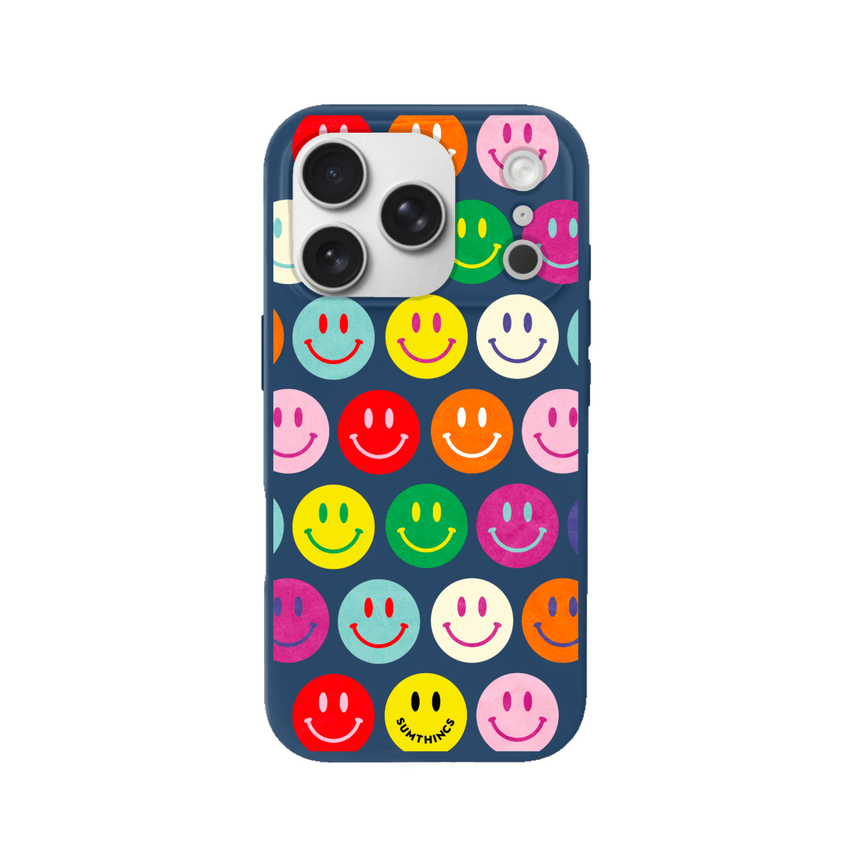 iPhone 17 Pro Miles of Smiles Premium Telefon Kılıfı Pasifik Mavi - SUMTHINCS