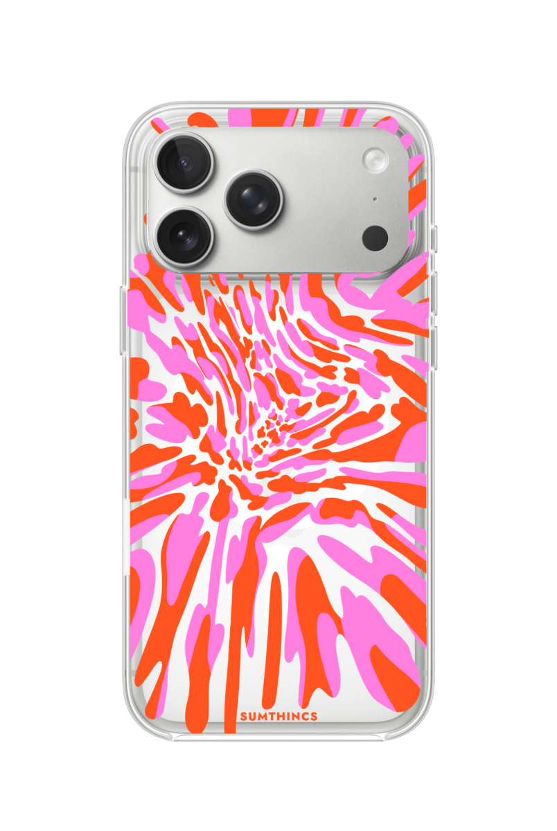 iPhone 17 Pro Neon Dreams Clear Magsafe Şeffaf Telefon Kılıfı - SUMTHINCS