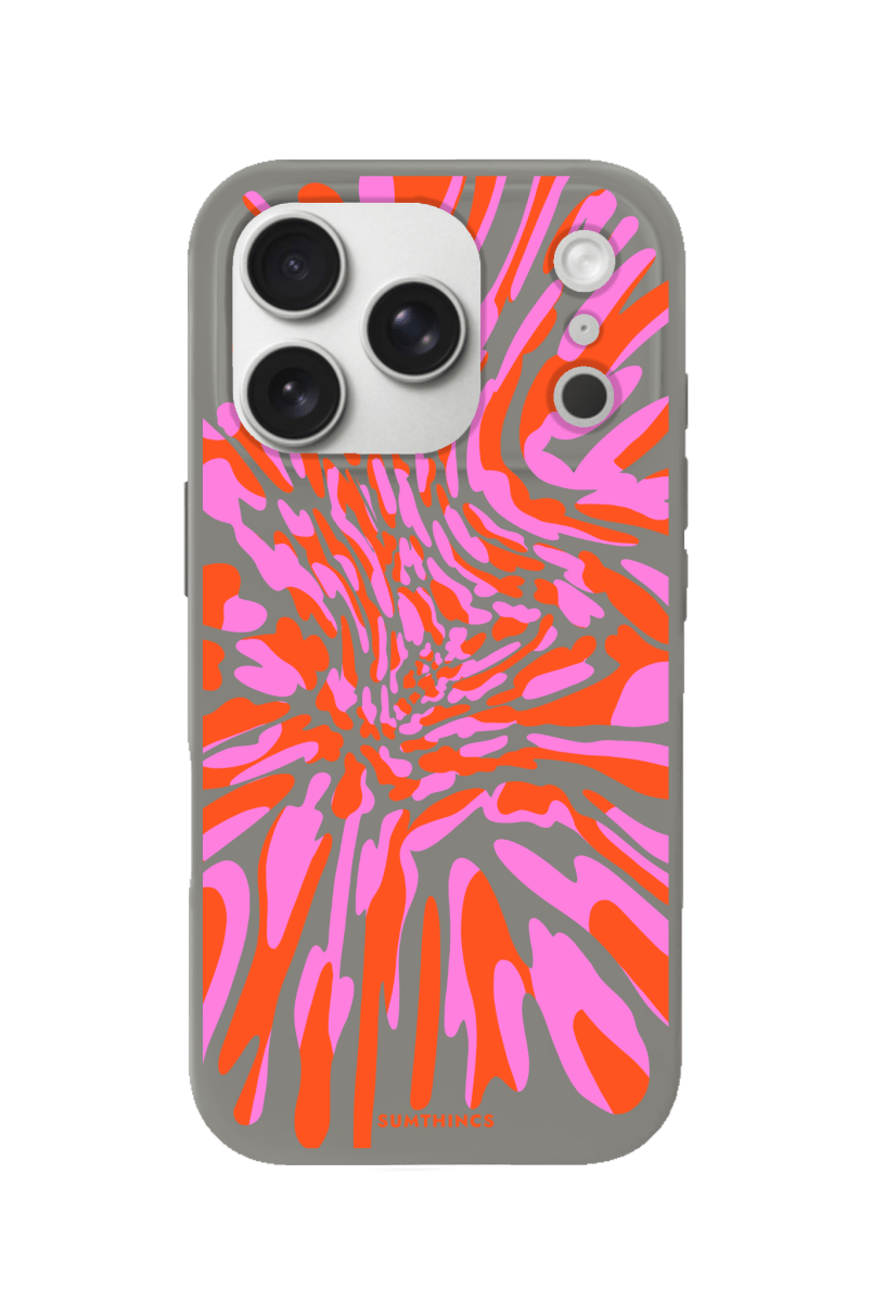 iPhone 17 Pro Neon Dreams Premium Telefon Kılıfı Gri - SUMTHINCS