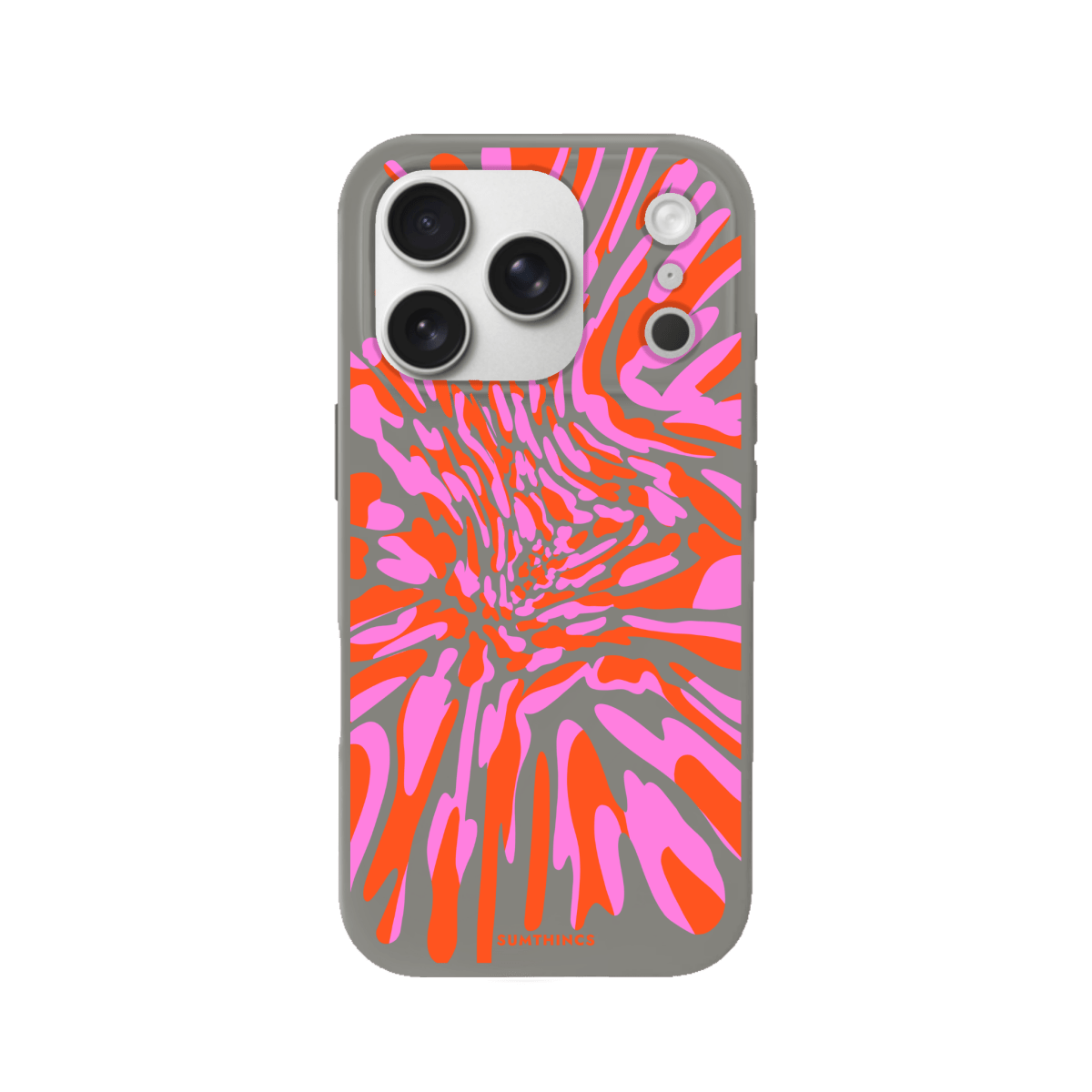 iPhone 17 Pro Neon Dreams Premium Telefon Kılıfı Gri - SUMTHINCS